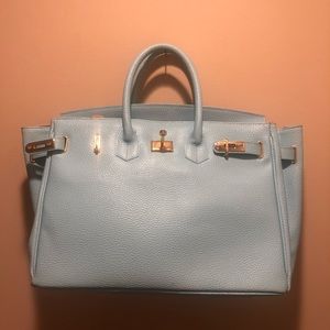 Light Blue Italy Bag